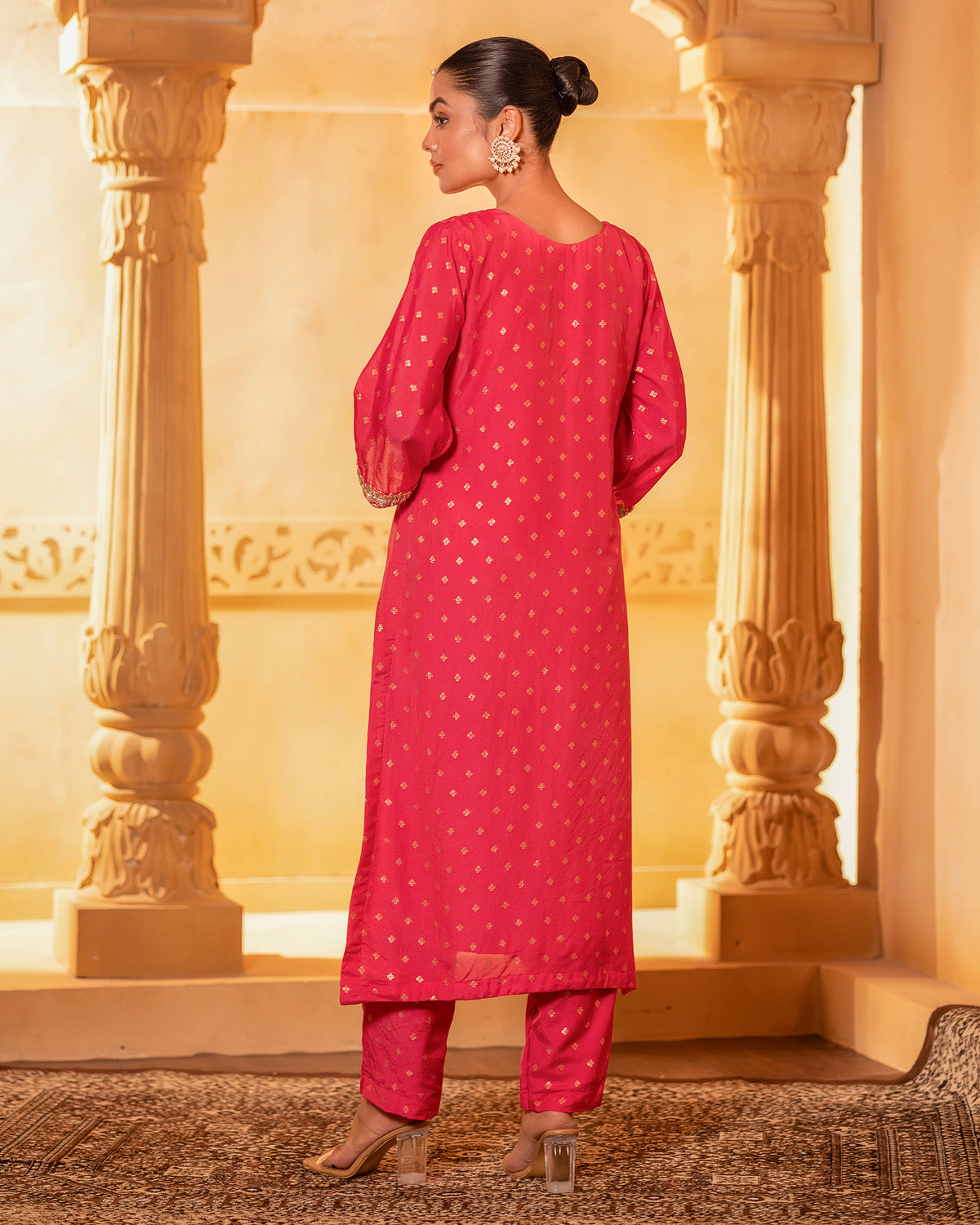 Pink Kurta Set