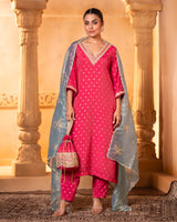 Pink Kurta Set