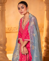 Pink Kurta Set