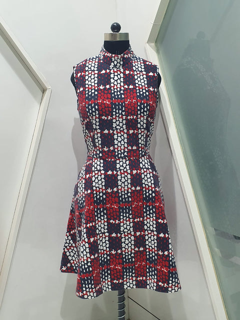 Chequered Summer Dress