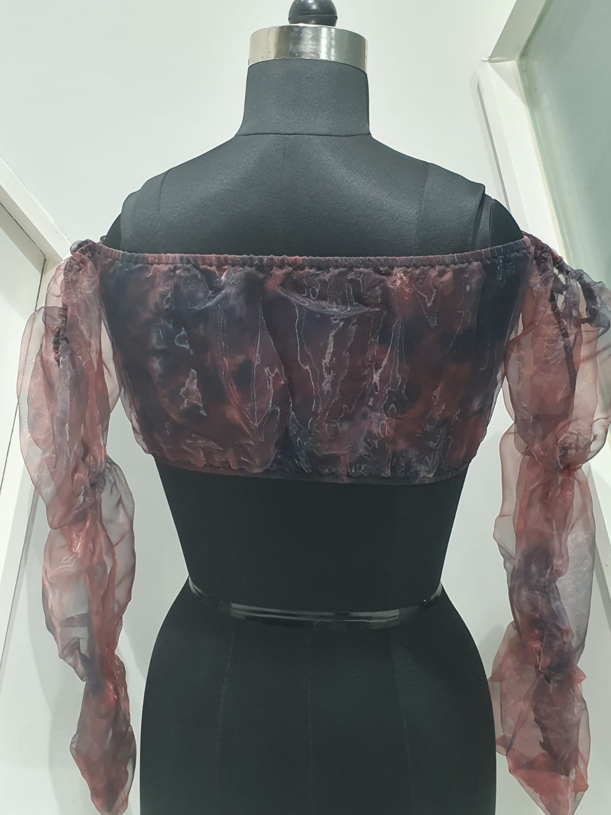 Curly Ruffle Top