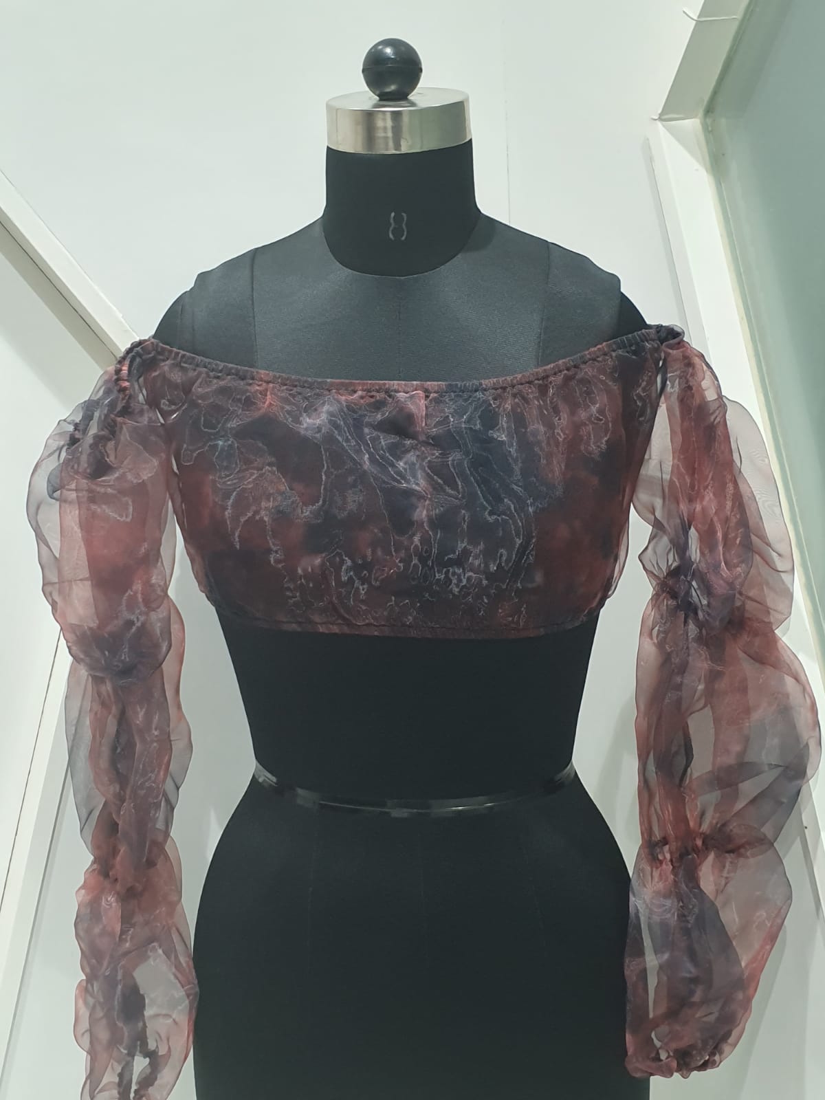 Curly Ruffle Top