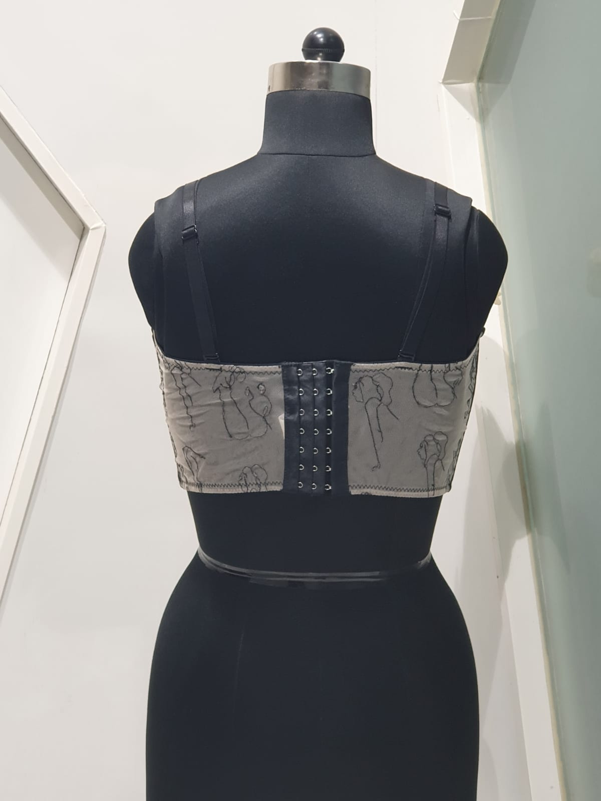 Floral Drama Bustier