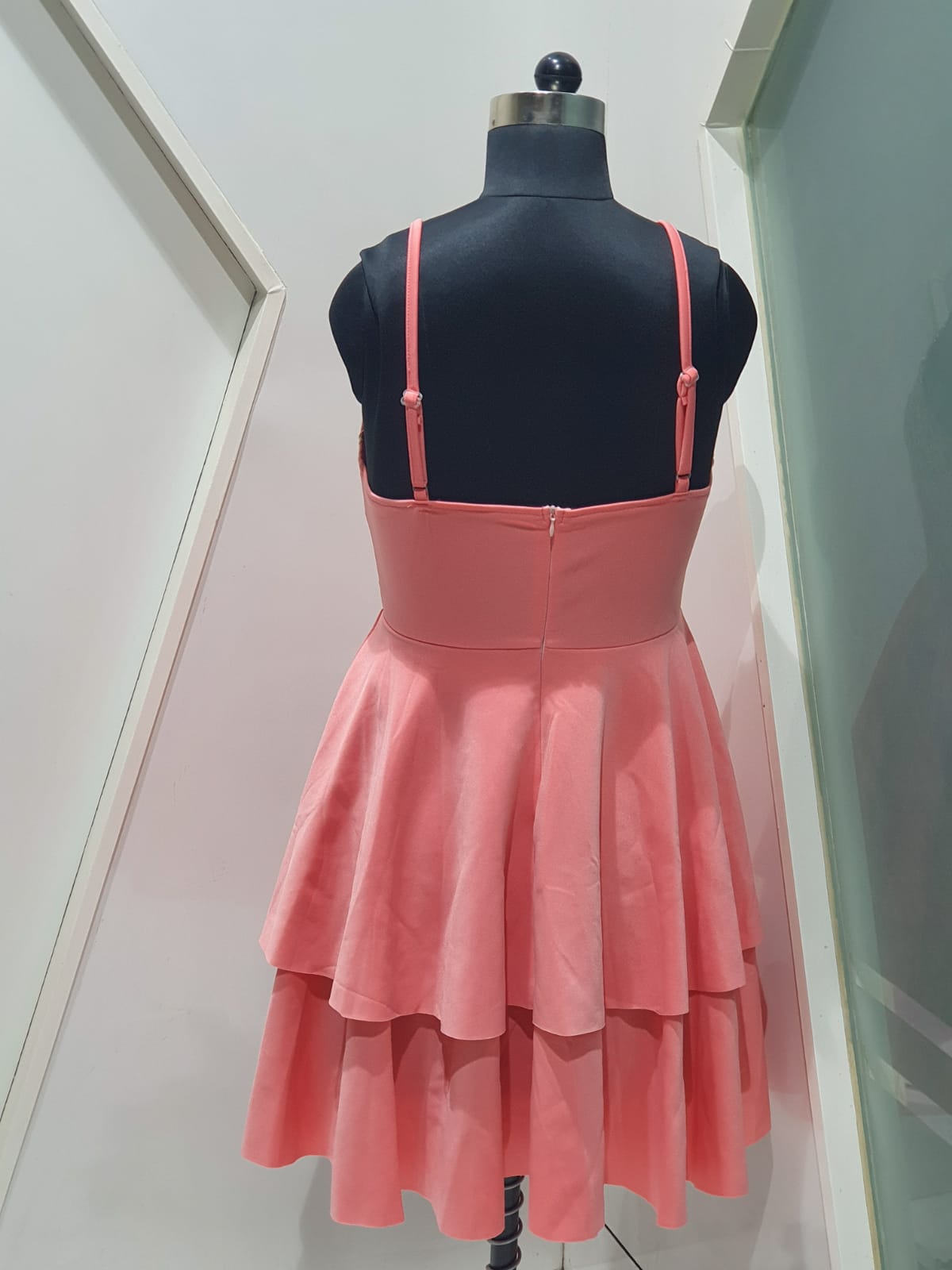 Gold Leaf Pink Dress
