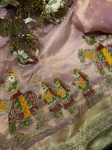 Baraat Pure Tissue Silk Saree