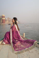 Pure Tissue Silk Saree With Embroidery