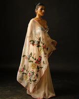 Blush Petal Saree