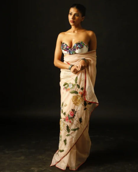 Blush Petal Saree