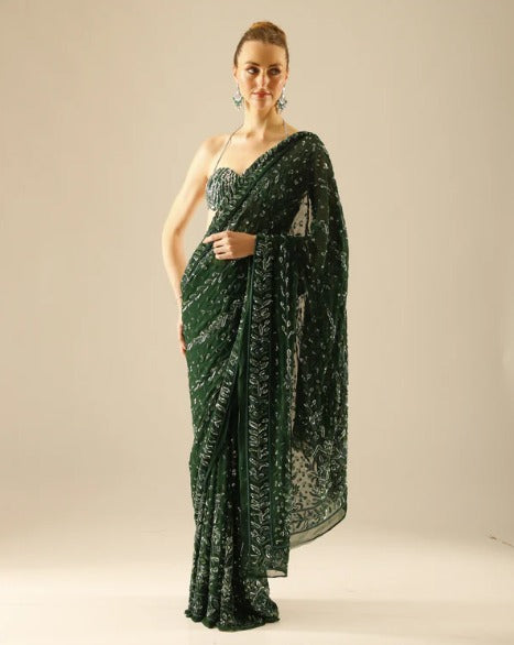Starlit Moon Saree