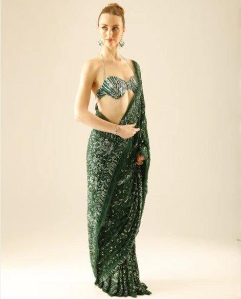 Starlit Moon Saree