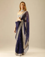 Midnight Chitra Saree