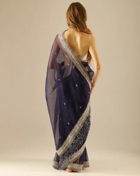 Midnight Chitra Saree