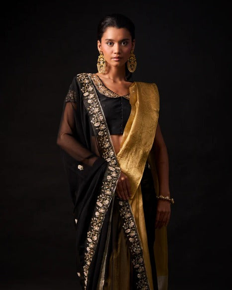 Dual Drape saree