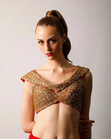 Red Semi Silk Saree