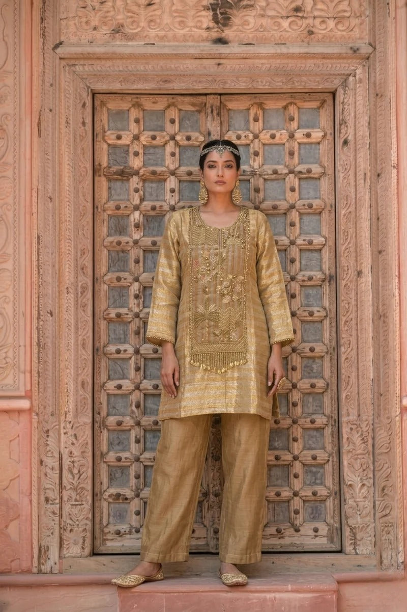 Savage Gold Co-ord Set