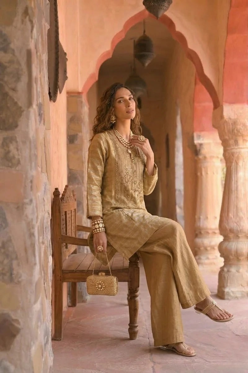 Savage Gold Co-ord Set