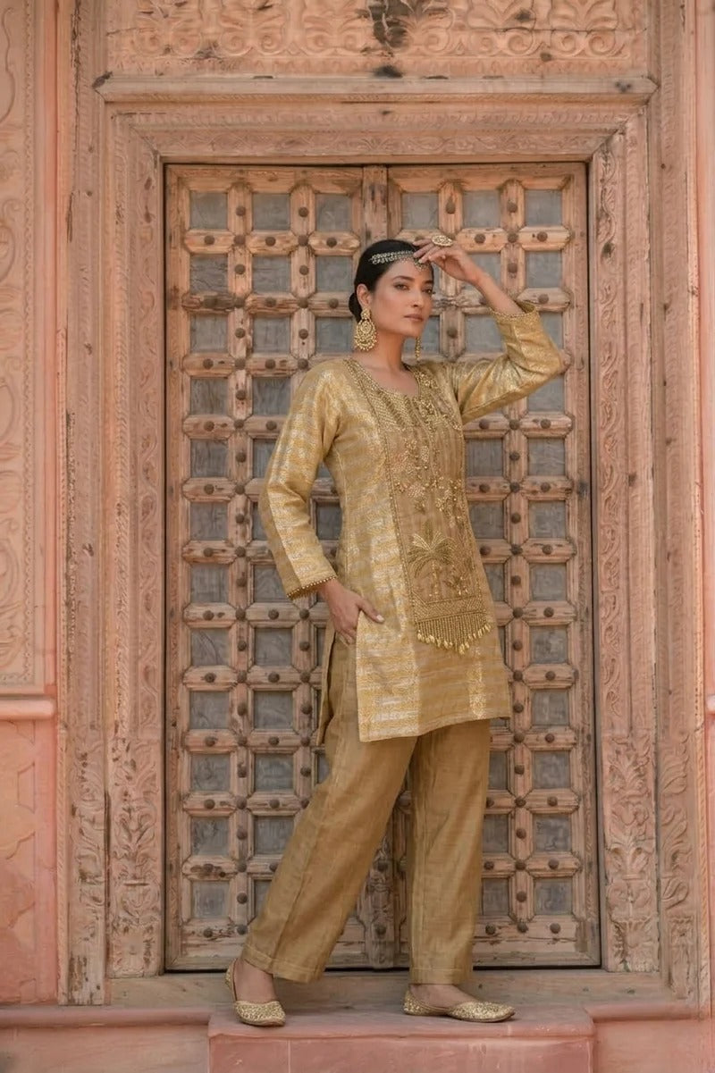 Savage Gold Co-ord Set