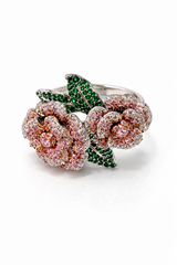 Blush Rose Garden Ring