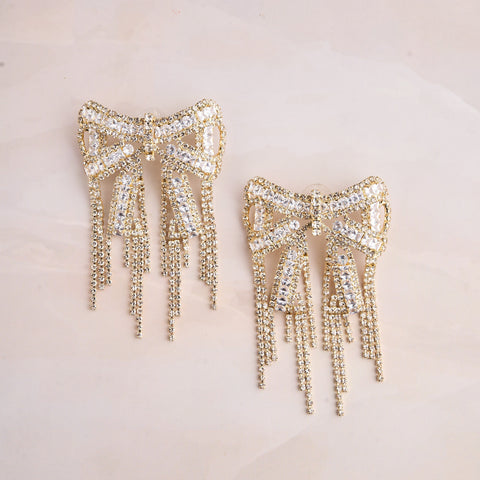 Bow Line Rhine Earrings