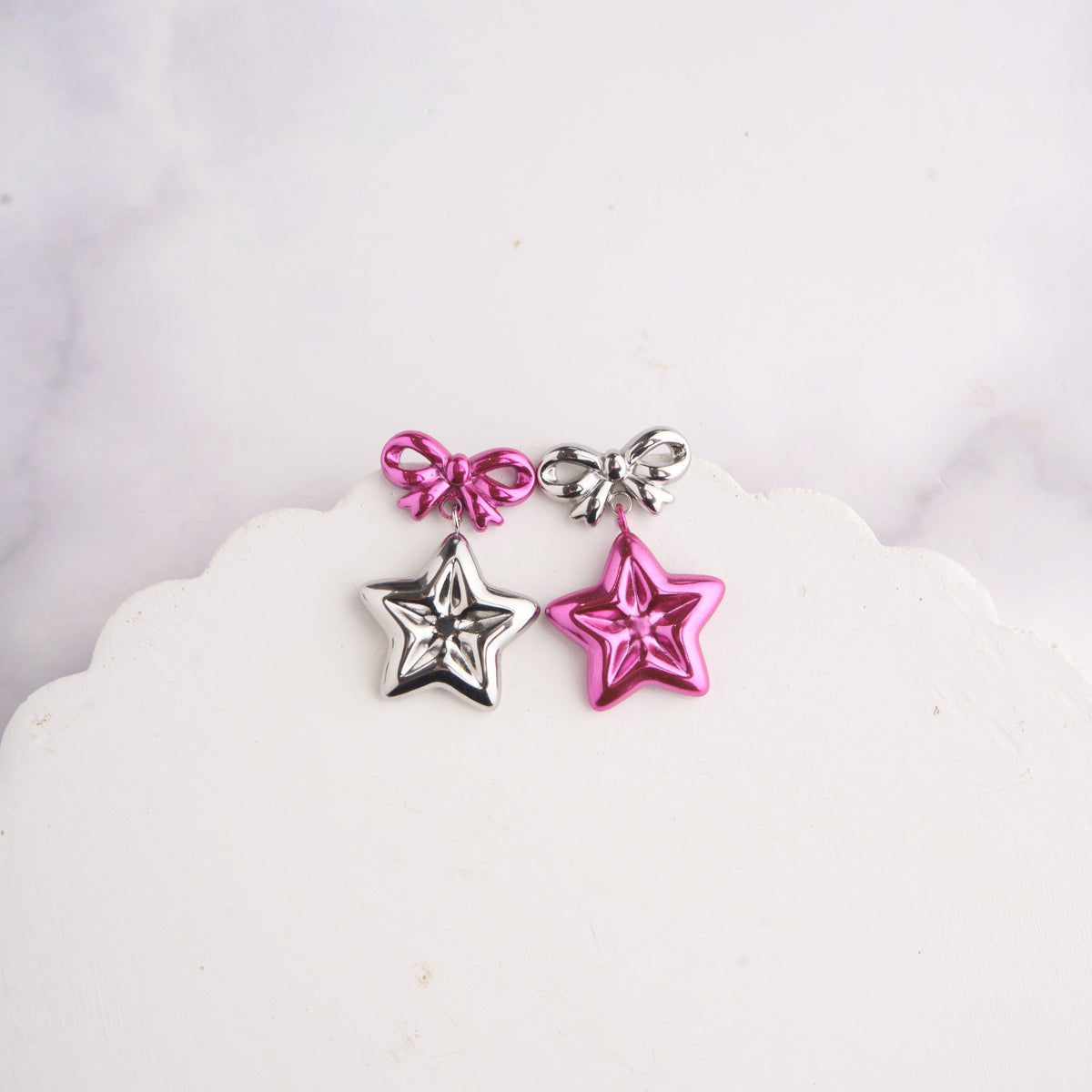 Bow Mismatched Earrings