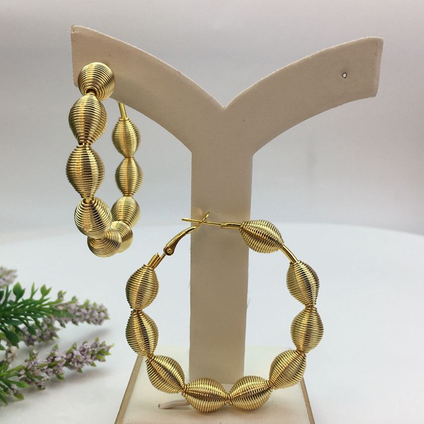 Bomb Metallic Hoops