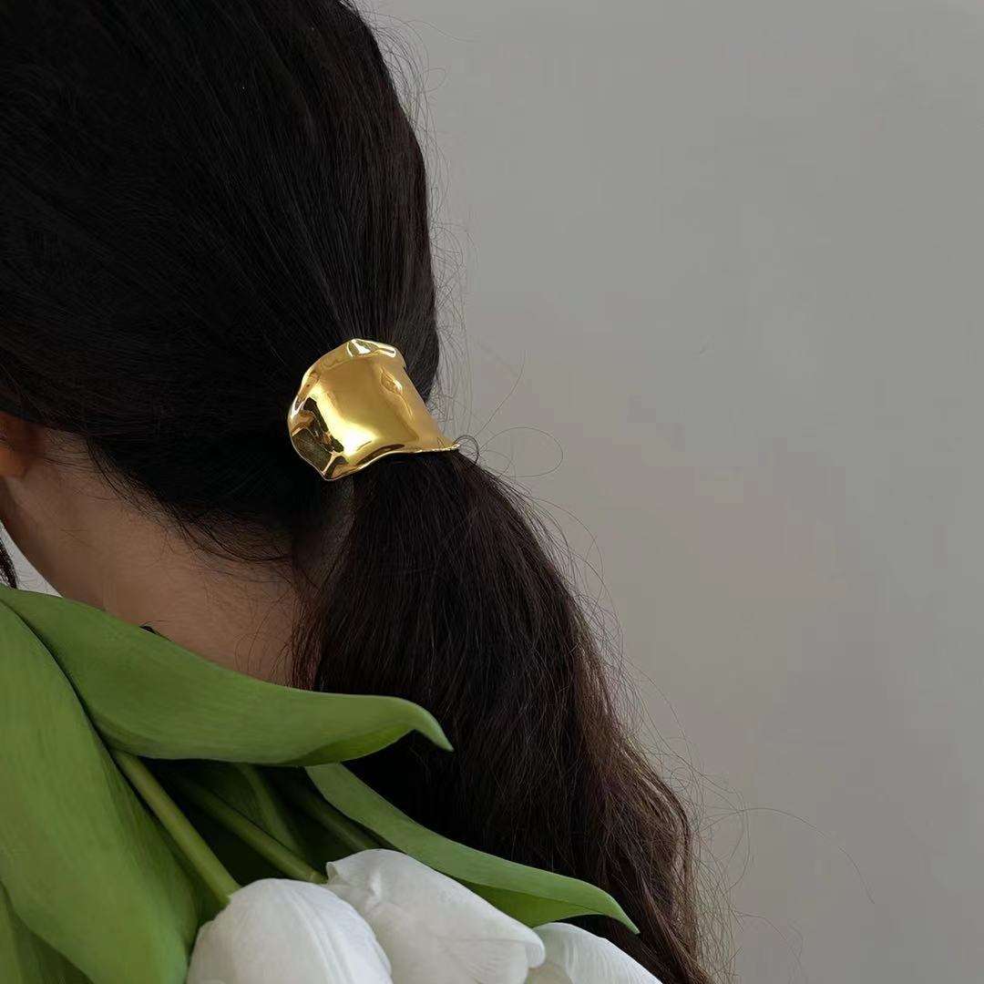 Gold Blob Hairclip