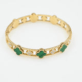 Bling Clover Bracelet
