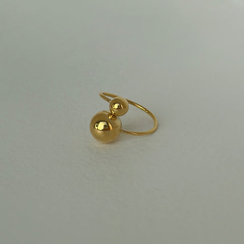 Golden Dazzle Open Rings