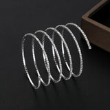 Spiral Bling Bracelet