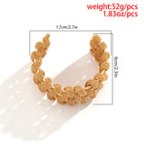 Rustic Gold Mesh Bracelet