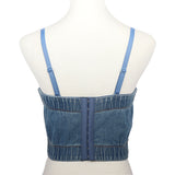 Bling Denim Bustier
