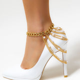 Gold Heel Accessory