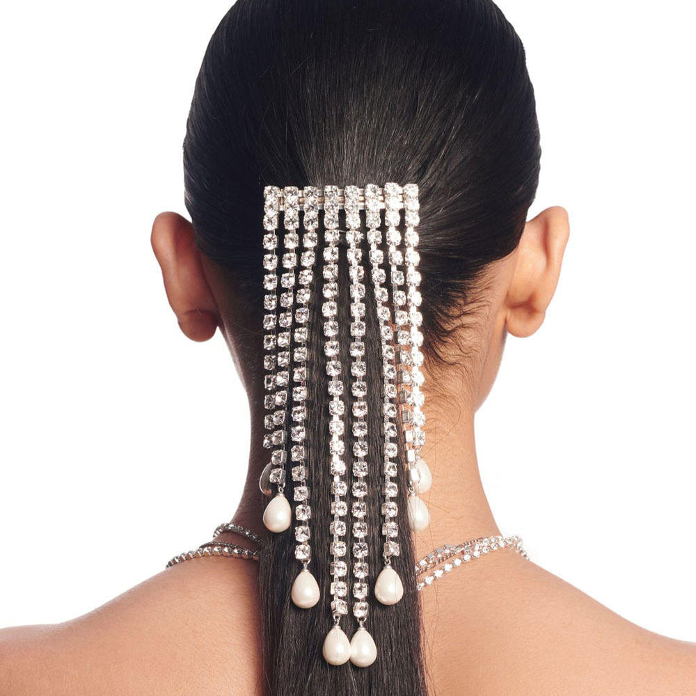 Bling Pearled Hair