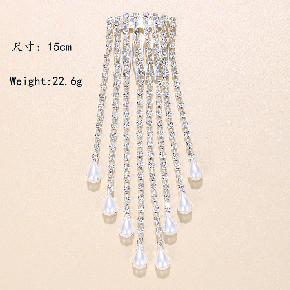 Bling Pearled Hair