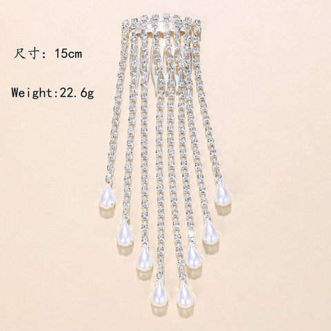 Bling Pearled Hair