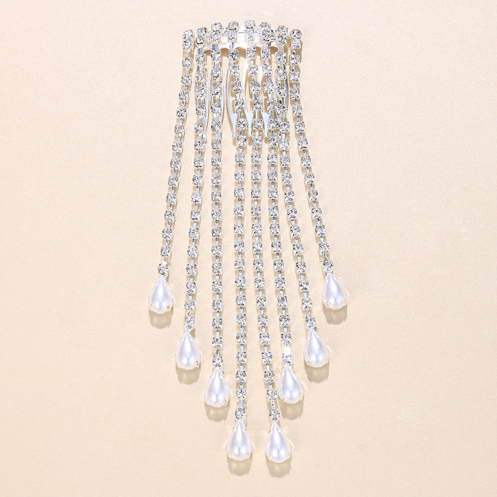 Bling Pearled Hair