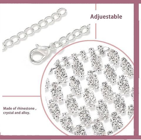 Bling Mesh Handchain