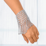 Bling Mesh Handchain