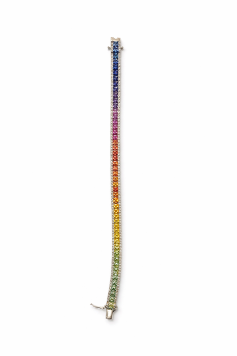 Gradient Prism Crystal Bracelet