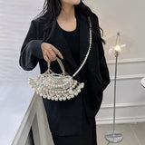 Pearly White Purse