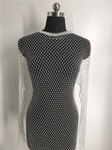 Mesh Diamond Dress