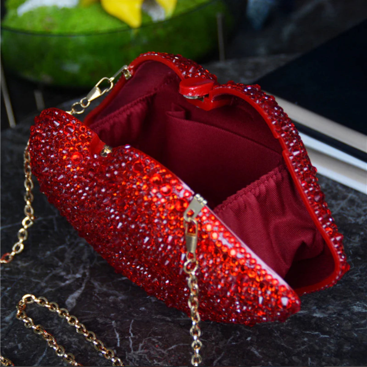 Red Hot Lips Handbag