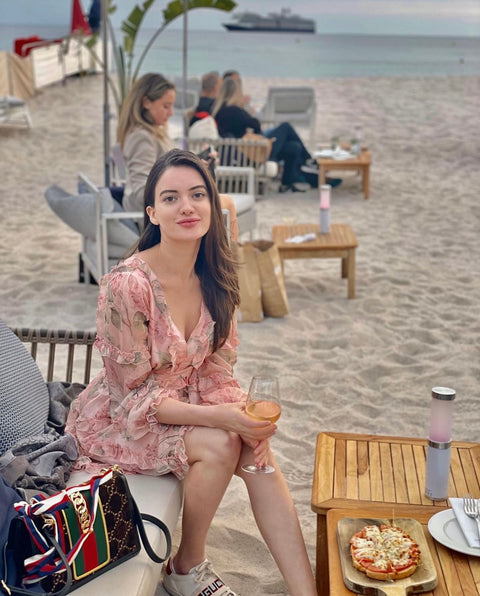 Floral Chiffon Summer Dress