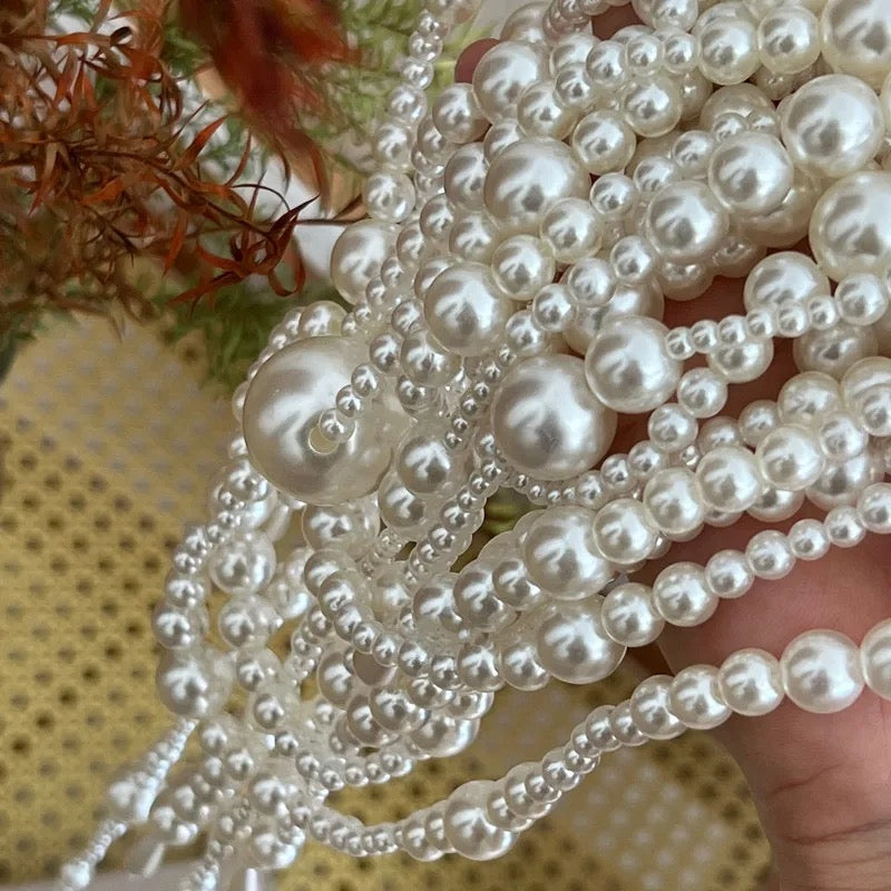 Pearl Neck Scarf