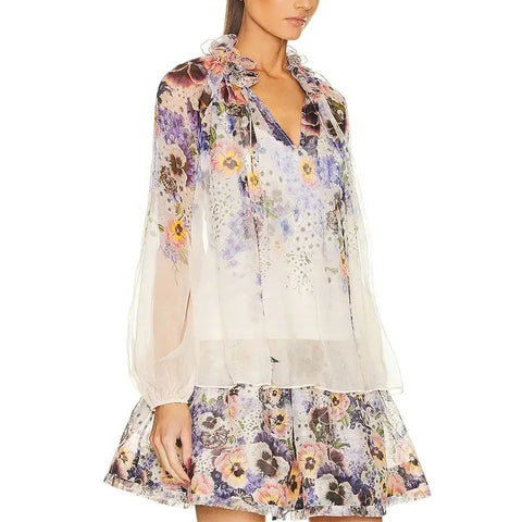 Lilac Senorita Two Piece Set