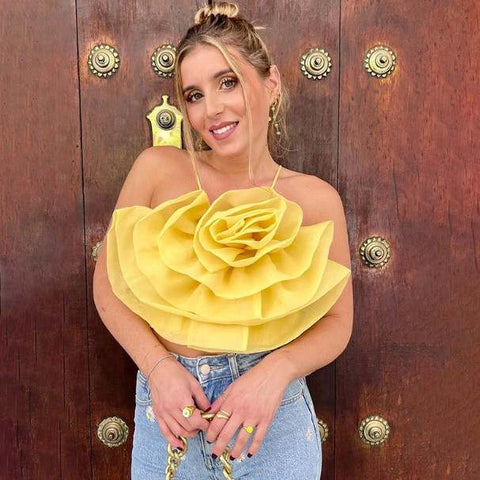 Summer Pop Floral Top