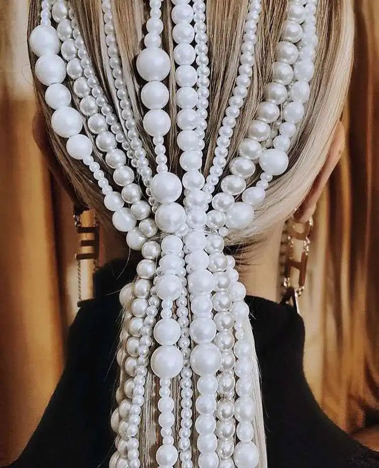 Pearl Hair Strings