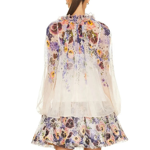 Lilac Senorita Two Piece Set