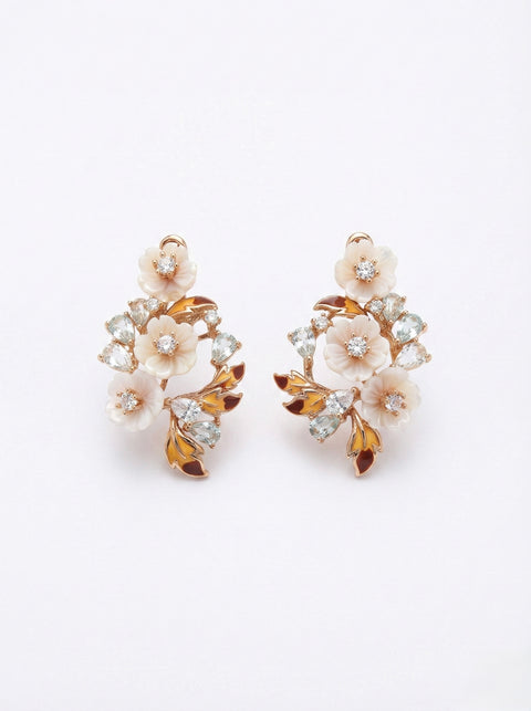 Pendant set earrings
