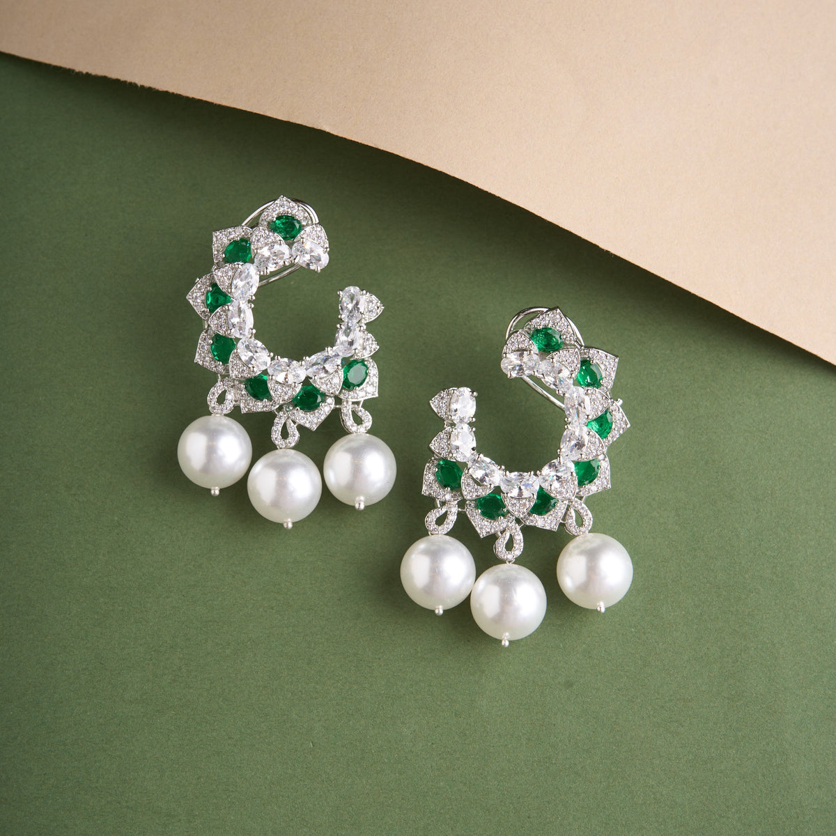 Kavindi Earrings